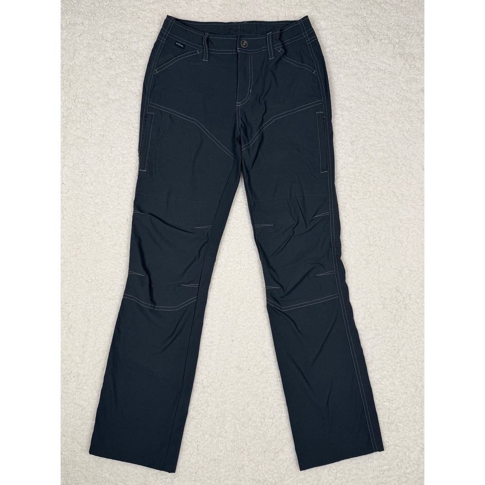 Kuhl Kids Size L 14-16 Renegade Hiking Pants Charcoal Gray Outdoor Quick Dry - Picture 2 of 9